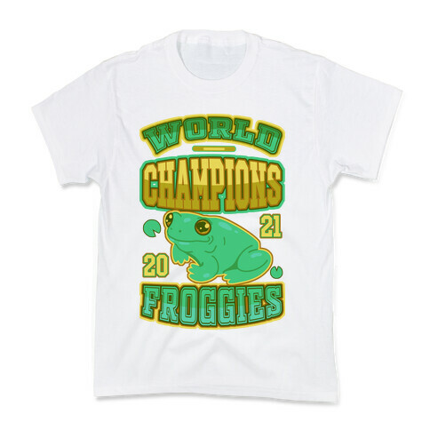 World Champions Froggies Kids T-Shirt