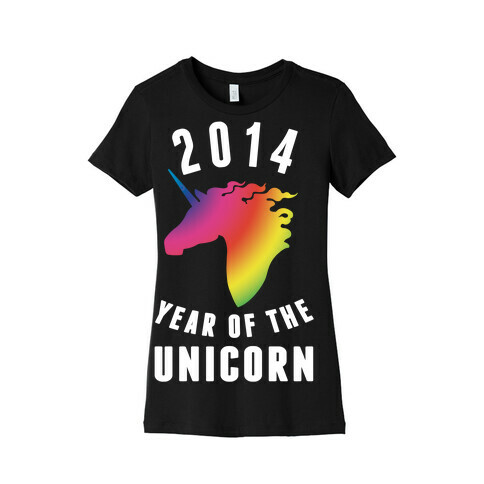 2014 Year of the Unicorn Womens T-Shirt
