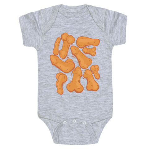 Penis Nuggets Pattern Baby One-Piece