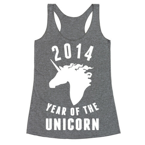 2014 Year of the Unicorn Racerback Tank Top