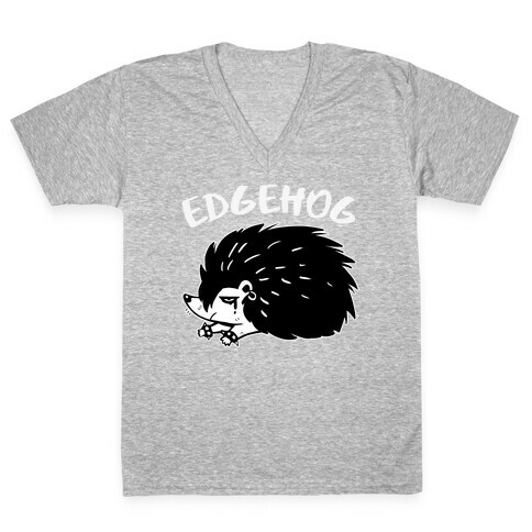 Edgehog V-Neck Tee Shirt