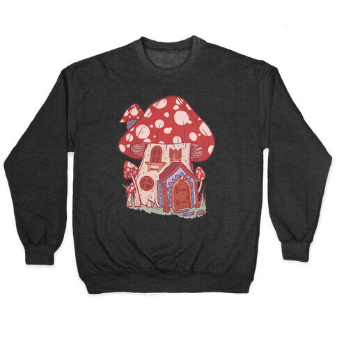 Fairy Mushroom House Pattern Pullover