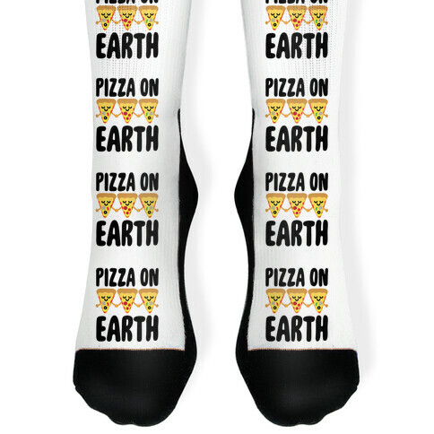 Pizza On Earth Sock