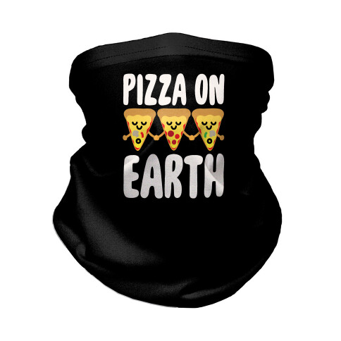 Pizza On Earth Neck Gaiter