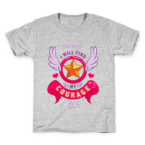 Cardcaptor Sakura: I Will Find My Courage Kids T-Shirt