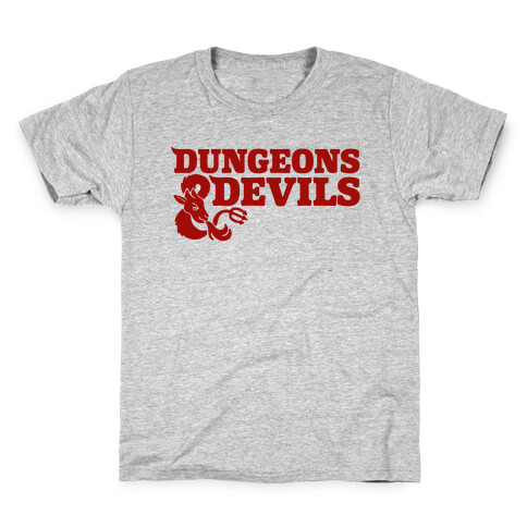 Dungeons & Devils Parody Kids T-Shirt