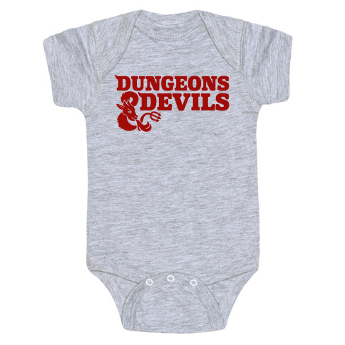 Dungeons & Devils Parody Baby One-Piece
