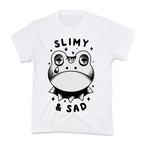 Slimy & Sad Frog Kids T-Shirt