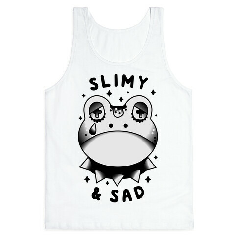 Slimy & Sad Frog Tank Top