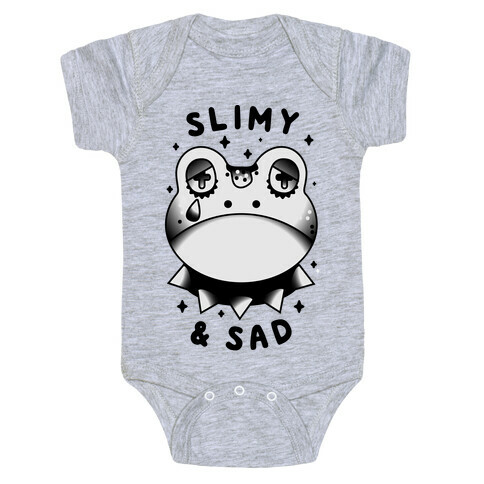 Slimy & Sad Frog Baby One-Piece