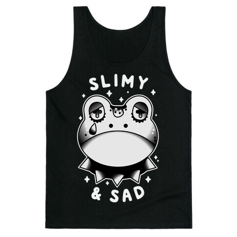 Slimy & Sad Frog Tank Top