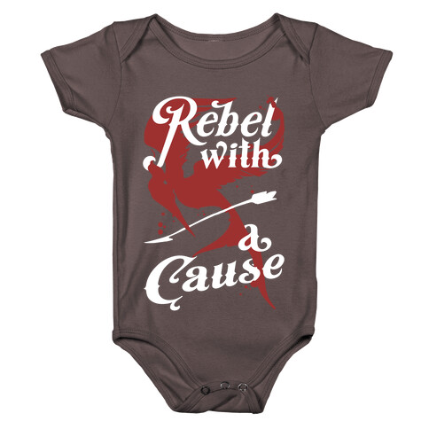 Rebel With A Cause Baby One-Piece