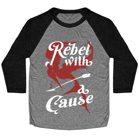 Rebel With A Cause Baseball Tee