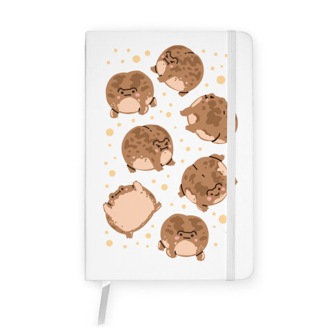 Desert Rain Frog Pattern Notebook