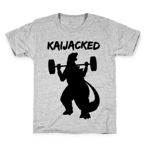 Kaijacked Kaiju Gozilla Kids T-Shirt