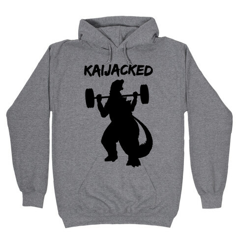 Kaijacked Kaiju Gozilla Hooded Sweatshirt