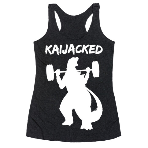 Kaijacked Kaiju Gozilla Racerback Tank Top