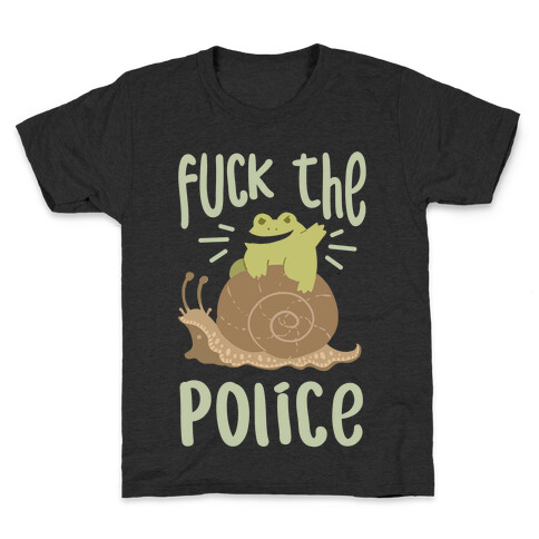 F*** The Police Frog Kids T-Shirt