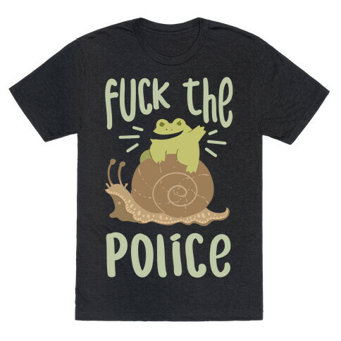 F*** The Police Frog T-Shirt