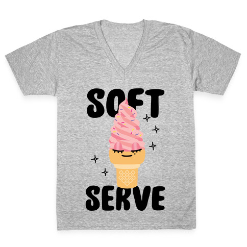 Soft Serve V-Neck Tee Shirt
