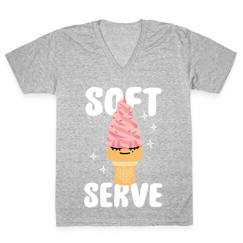Soft Serve V-Neck Tee Shirt