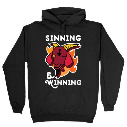 Sinning & Winning Hooded Sweatshirt