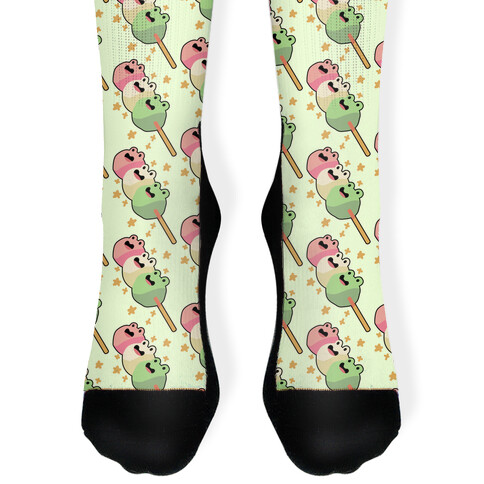 Frog Dango Sock