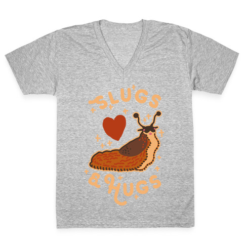 Slugs & Hugs V-Neck Tee Shirt