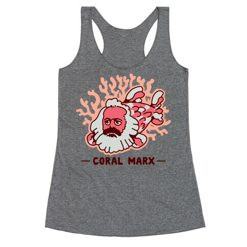 Coral Marx Racerback Tank Top