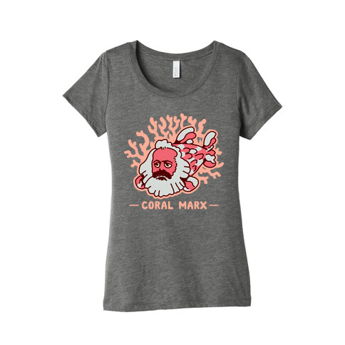 Coral Marx Womens T-Shirt