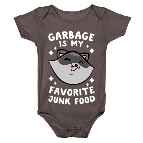 Garbage Is My Favorite Junk Food Baby One-Piece