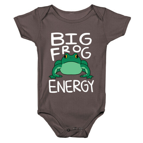 Big Frog Energy Baby One-Piece