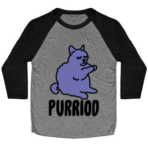 Purriod Baseball Tee