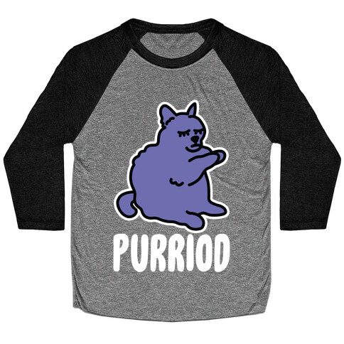 Purriod Baseball Tee