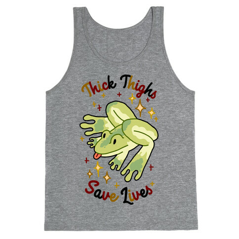 Thick Thighs Save Lives (Frog) Tank Top