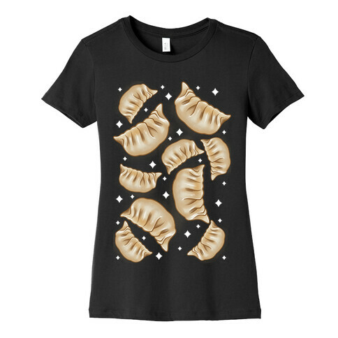 Dumplings Pattern Womens T-Shirt