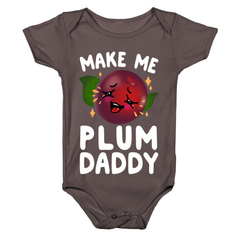 Make Me Plum Daddy Baby One-Piece