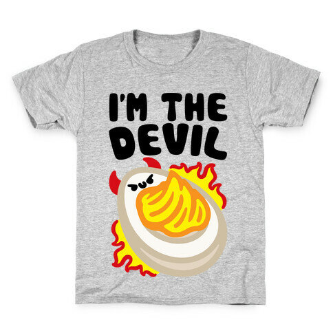 I'm The Devil Deviled Egge Kids T-Shirt