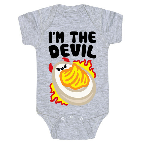 I'm The Devil Deviled Egge Baby One-Piece