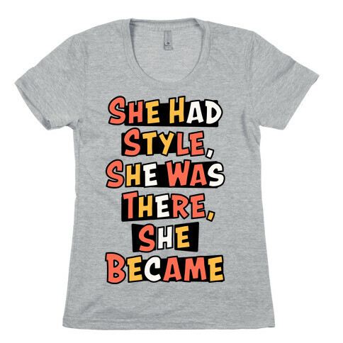 Nanny Sitcom Theme Parody (One) Womens T-Shirt