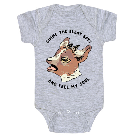 Gimme The Bleat Boys  Baby One-Piece