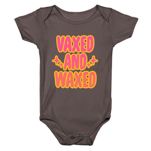 Vaxed and Waxed Baby One-Piece