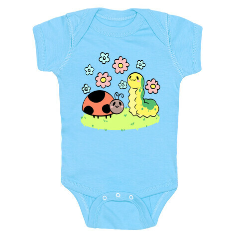 Cute Buggy Friends Baby One-Piece