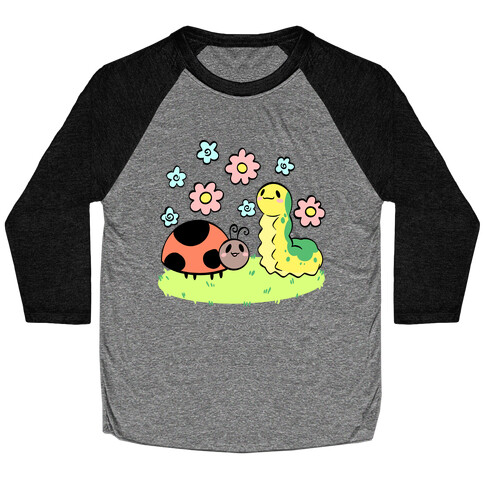 Cute Buggy Friends Baseball Tee