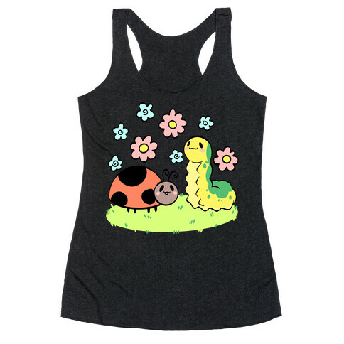 Cute Buggy Friends Racerback Tank Top