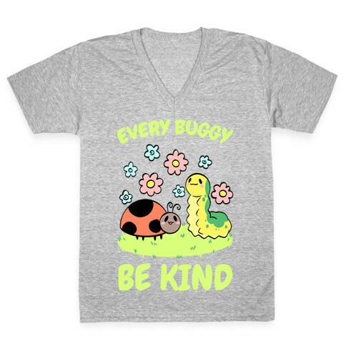 Every Buggy Be Kind V-Neck Tee Shirt