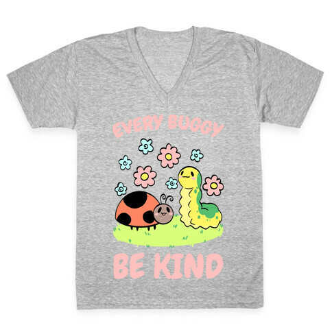 Every Buggy Be Kind V-Neck Tee Shirt