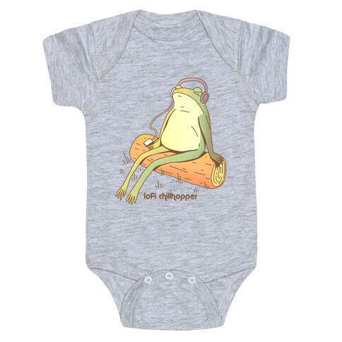 Lofi Chillhopper Frog Baby One-Piece