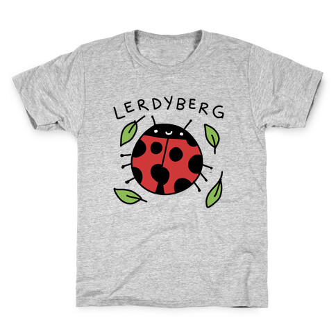 Lerdyberg Derpy Ladybug Kids T-Shirt