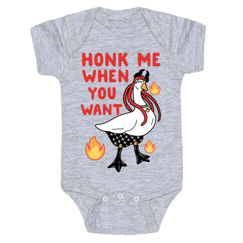 Honk Me When You Want Baby One-Piece